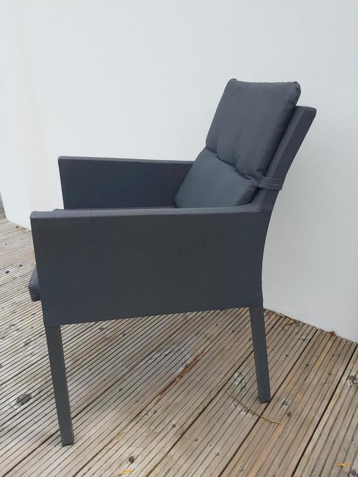 6x Life BuitenHof Tuinstoelen, Tuin en Terras, Tuinstoelen, Gebruikt, Aluminium, Ophalen