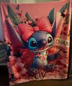 Nieuwe Fleece Deken met Naam LIV - 127x152, Huis en Inrichting, Woonaccessoires | Plaids en Woondekens, Ophalen of Verzenden, Nieuw