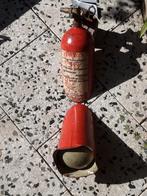 Wand decoratie brand blusser (door de muur), Ophalen of Verzenden