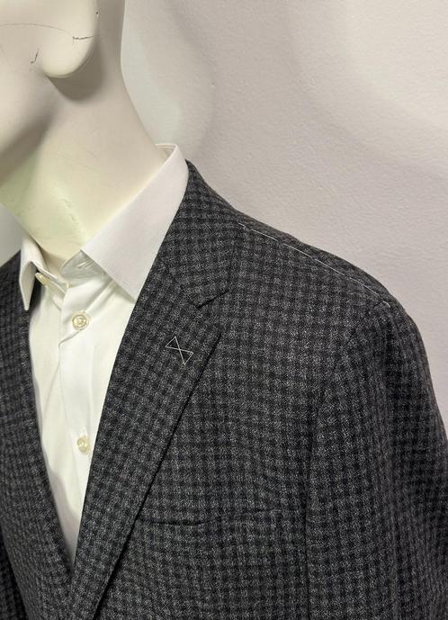 Nieuw colbert van Loro Piana. Grijs geruit. Maat 52, Kleding | Heren, Kostuums en Colberts, Nieuw, Maat 48/50 (M), Grijs, Ophalen of Verzenden