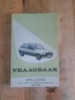 2 x vraagbaak opel corsa en Toyota corolla, Auto diversen, Handleidingen en Instructieboekjes, Ophalen of Verzenden