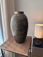 Vaas Bruin, Huis en Inrichting, Woonaccessoires | Vazen, Ophalen, Steen, Overige kleuren, Zo goed als nieuw
