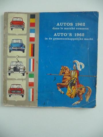 plaatjesboek - Auto’s 1962- Superchocolade Jacques beschikbaar voor biedingen
