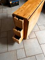 Ikea inklaptafel met 6 lades, Ophalen, 50 tot 100 cm, Zo goed als nieuw, Vijf personen of meer