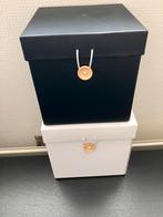 Z.g.a.n/2x kartonnen doosje zwart-wit/opbergen bewaren, Ophalen of Verzenden, Zo goed als nieuw