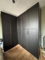 IKEA Pax Hoek Kast - Zwart, Huis en Inrichting, Kasten | Kledingkasten, Kunststof, 200 cm of meer, Ophalen of Verzenden, Zo goed als nieuw
