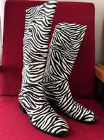 Laarzen merk Panara zgan zebrahuid, Hoge laarzen, Overige kleuren, Ophalen of Verzenden, Zo goed als nieuw