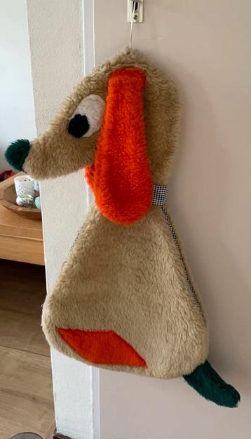 Vintage opberg zak hond tas retro pyjamazak beschikbaar voor biedingen
