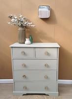 Ladekast Eucalyptus, Huis en Inrichting, Kasten | Ladekasten, Ophalen, Gebruikt, Teakhout, 50 tot 100 cm