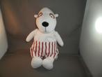 Ikea hond 33 cm vänlighet wit met gestreept zwembroek rood/, Kinderen en Baby's, Speelgoed | Knuffels en Pluche, Ophalen of Verzenden