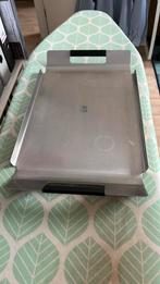 Groot roestvrij stalen dienblad, Huis en Inrichting, Ophalen of Verzenden, Gebruikt