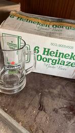 Grote partij oude horeca Heineken glazen – ruim 250 stuks, Ophalen, Zo goed als nieuw, Bierglas