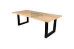 Massief | houten tafelblad | Eikenhouten eettafel | Eiken, 100 tot 150 cm, Eikenhout, Nieuw, Ophalen of Verzenden