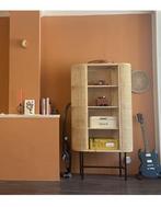 Boho kast julius webbing hoog open rotan, Huis en Inrichting, Kasten | Overige, Ophalen, Zo goed als nieuw