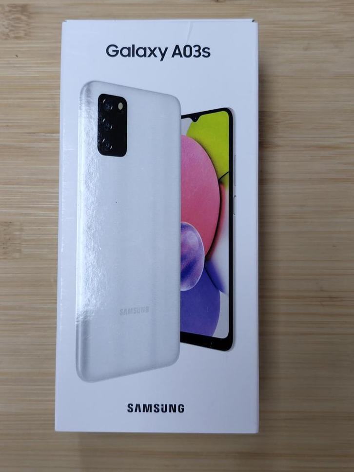 Samsung A03s - Wit - 32Gb -  2 jaar garantie - 4G, Telecommunicatie, Mobiele telefoons | Samsung, Nieuw, Galaxy A, Zonder abonnement