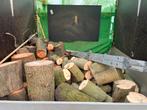 Doorlopend brandhout te koop - stamdelen 30cm, Tuin en Terras, Haardhout, Minder dan 3 m³, Verzenden