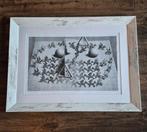 M.C. Escher in lijst, Antiek en Kunst, Ophalen of Verzenden