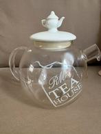 Glazen theepot Is gebruikt, Huis en Inrichting, Keuken | Servies, Ophalen, Glas of Glazen, Overige stijlen, Glas