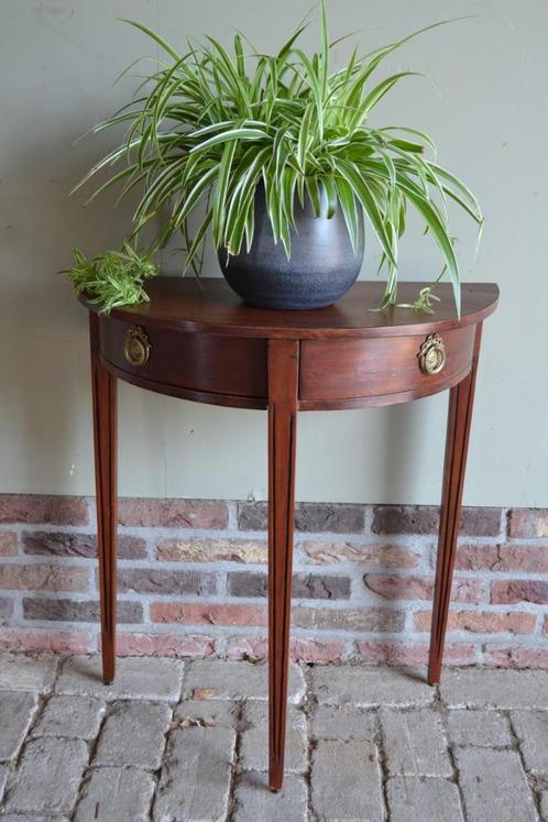 Prachtige antieke mahonie haltafel, sidetable, wandtafel, Antiek en Kunst, Antiek | Meubels | Tafels, Verzenden