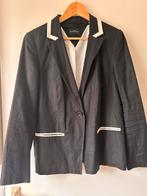 Sixthsence Zwart met gebroken witte rand blazer, Ophalen of Verzenden, Zo goed als nieuw, Maat 42/44 (L), Zwart