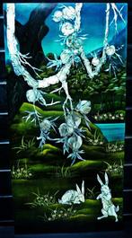 Parelmoer Paneel Kunstwerk - Wanddecoratie - 100x50CM, Ophalen of Verzenden