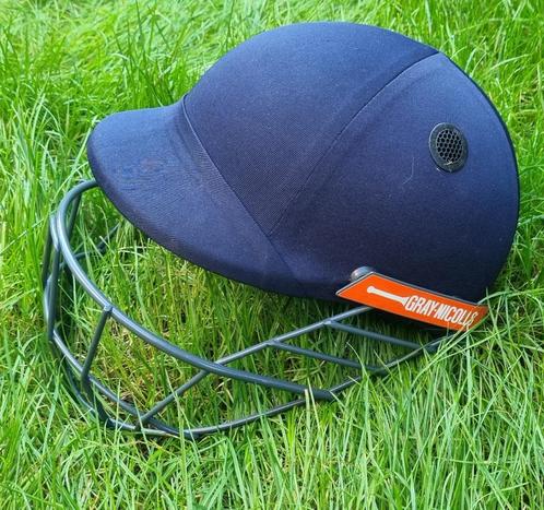 Gray-Nicolls Cricket helm	 - S/M, Kleding | Heren, Sportkleding, Zo goed als nieuw, Overige typen, Overige maten, Blauw, Ophalen