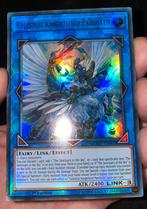 Yu-Gi-Oh! Celestial Knightlord Parsath DUOV 1st Ed M/NM !, Ophalen of Verzenden, Zo goed als nieuw, Losse kaart, Foil