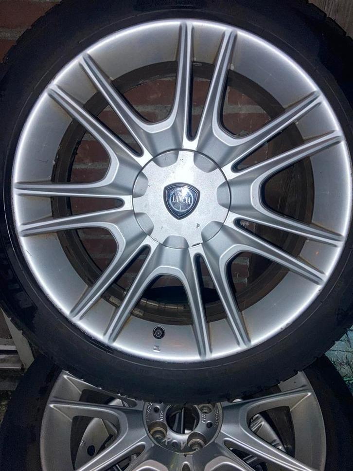 Lancia delta 17” velgen, Auto-onderdelen, Banden en Velgen, Velg(en), Zomerbanden, 17 inch, 225 mm, Personenwagen, Gebruikt, Ophalen