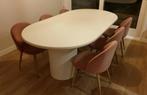 Organische eetkamertafel - 4, 6 of 8 personen - beton cire, Huis en Inrichting, Tafels | Eettafels, 100 tot 150 cm, Rond, 200 cm of meer