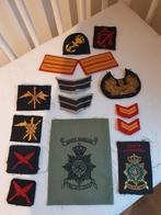 Set emblemen marine, vloot, mld en mariniers, Verzamelen, Militaria | Algemeen, Ophalen of Verzenden, Marine, Nederland, Embleem of Badge