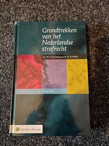 Grondtrekken van het Nederlandse strafrecht beschikbaar voor biedingen