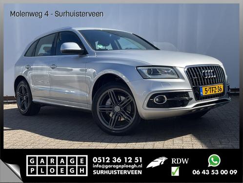 Audi Q5 3.0 TFSI Quattro 2x S-Line Automaat Trekhaak Keyless, Auto's, Audi, Bedrijf, Te koop, Q5, 4x4, ABS, Achteruitrijcamera