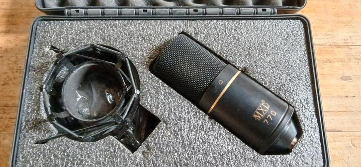 MXL 770 condensator microfoon, Muziek en Instrumenten, Microfoons, Zo goed als nieuw, Studiomicrofoon, Ophalen of Verzenden