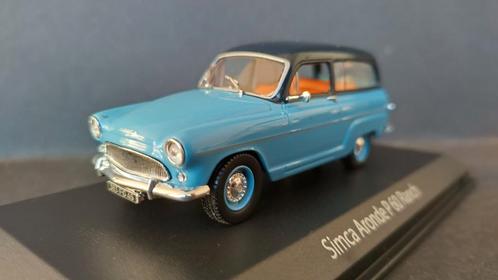 Simca Aronde P60 Ranch 1:43 Norev Pol, Hobby en Vrije tijd, Modelauto's | 1:43, Zo goed als nieuw, Auto, Norev, Ophalen of Verzenden