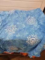 omslagdoeken blauw en oranje, Ophalen of Verzenden, 'T Olde Gre-j, Info@toldegrej.nl, Endepoelstraat 20f Didam