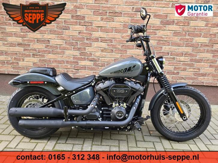 HARLEY-DAVIDSON STREET BOB 114 FXBBS (bj 2021), Motoren, Motoren | Harley-Davidson, Bedrijf, Overig