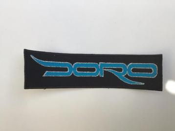 Patch logo van Doro nieuw zwart/blauw beschikbaar voor biedingen