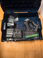 Hikoki draadeind knipper met snel lader kist en 1x bat, Ophalen of Verzenden, Zo goed als nieuw