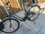 Stadsfiets dames Elops 120 blauw grijs opknapper, Gebruikt, Versnellingen, 0 zitjes, Ophalen