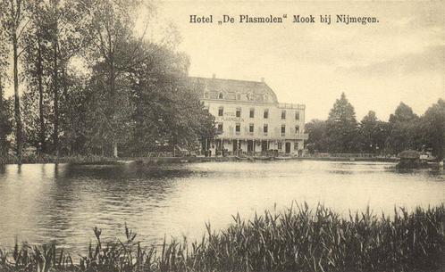 Hotel De Plasmolen Mook bij Nijmegen. - ongelopen, Verzamelen, Ansichtkaarten | Nederland, Ongelopen, Gelderland, 1920 tot 1940