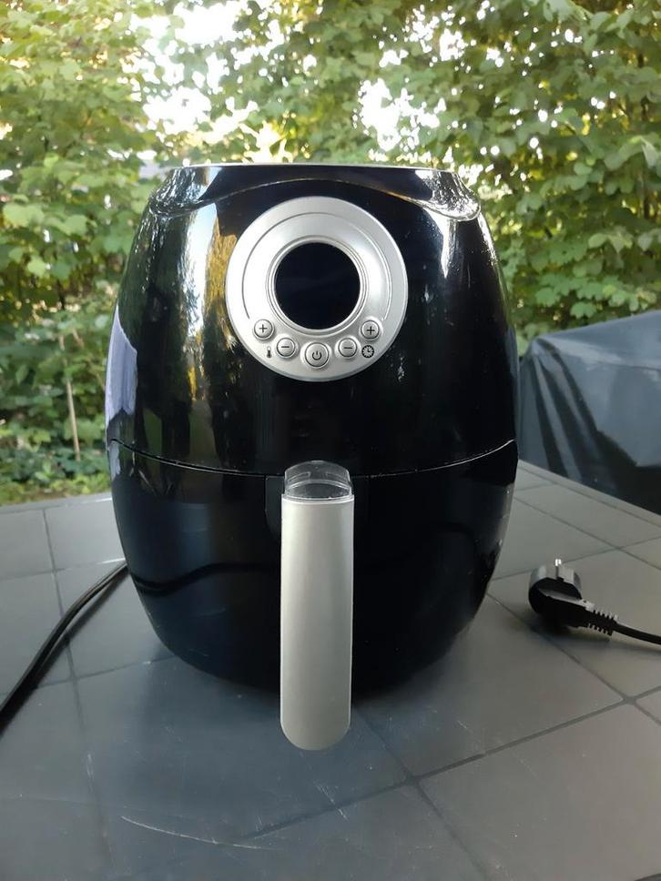 Quigg AF1 Airfryer - Zwart, 2.6 Liter, Witgoed en Apparatuur, Airfryers, Airfryer, Ophalen of Verzenden