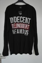 Nieuwe t-shirt longsleeve ZAATXCHI., Kleding | Heren, Ophalen of Verzenden, Nieuw, Overige maten, Zwart