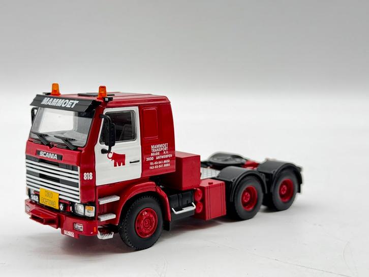 WSI SCANIA 142 E MAMMOET, Hobby en Vrije tijd, Modelauto's | 1:50, Nieuw, Bus of Vrachtwagen, Wsi, Ophalen of Verzenden