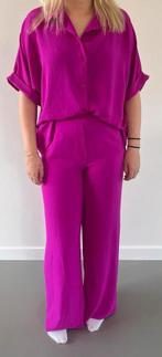 Twinset/Co-ord Set Beige Goud & Paars Roze, Maat 38/40 (M), Beige, Nieuw, Ophalen of Verzenden
