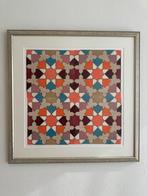 Linodruk grafiek van Nieuwland., Antiek en Kunst, Kunst | Litho's en Zeefdrukken, Verzenden