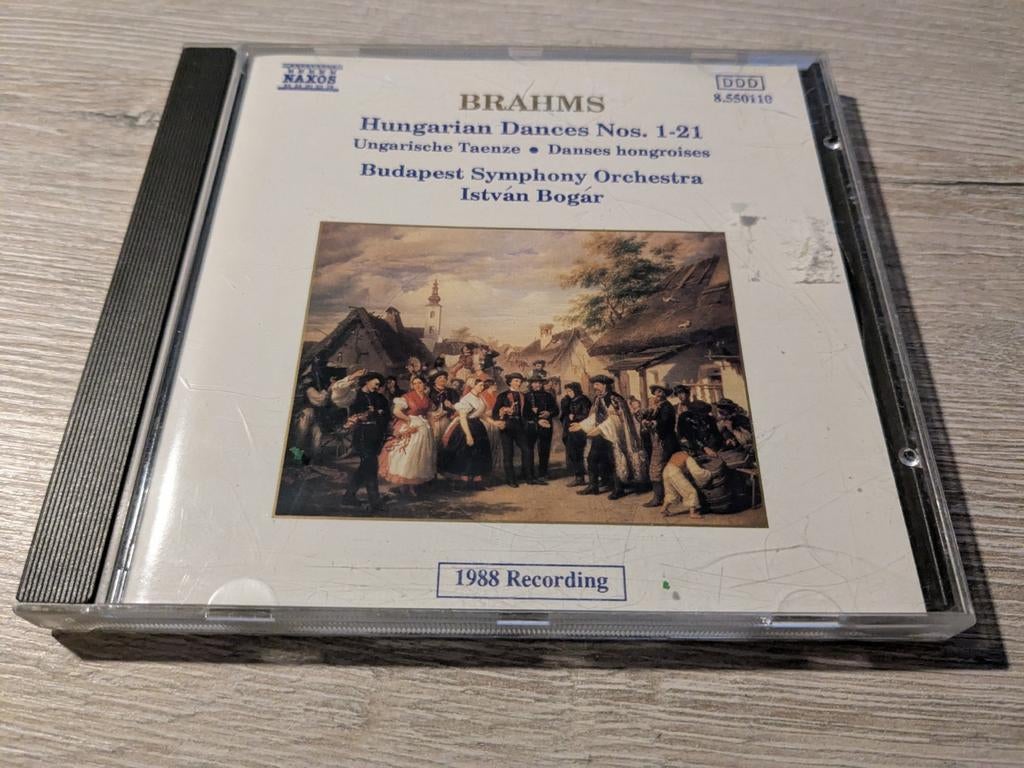 Brahms - Hongaarse Dansen Nrs. 1-21 - CD, Ophalen of Verzenden, Romantiek, Zo goed als nieuw, Orkest of Ballet