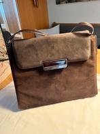 Lorbac schoudertas vintage/ classic, Sieraden, Tassen en Uiterlijk, Tassen | Schooltassen, Ophalen, Bruin, Zo goed als nieuw, Leer