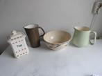 Kommen, kannen en voorraadpot thee, antiek, Antiek en Kunst, Ophalen of Verzenden