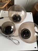 3 ikea Fado bol glazen tafellampen, Huis en Inrichting, Lampen | Tafellampen, Ophalen, Zo goed als nieuw, Minder dan 50 cm
