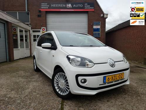Volkswagen Up! 1.0 high up! BlueMotion Dealer onderhouden, 5, Auto's, Volkswagen, Bedrijf, Te koop, up!, ABS, Airbags, Boordcomputer